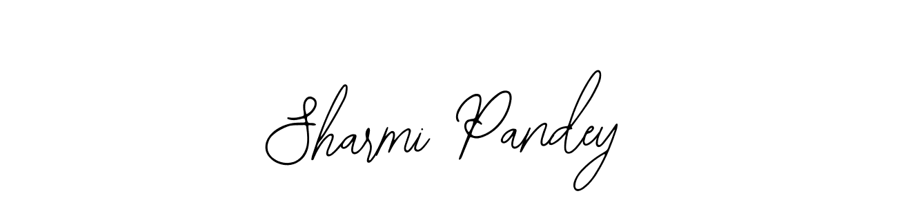 if you are searching for the best signature style for your name Sharmi Pandey. so please give up your signature search. here we have designed multiple signature styles  using Bearetta-2O07w. Sharmi Pandey signature style 12 images and pictures png
