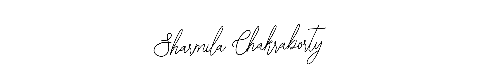 Make a short Sharmila Chakraborty signature style. Manage your documents anywhere anytime using Bearetta-2O07w. Create and add eSignatures, submit forms, share and send files easily. Sharmila Chakraborty signature style 12 images and pictures png