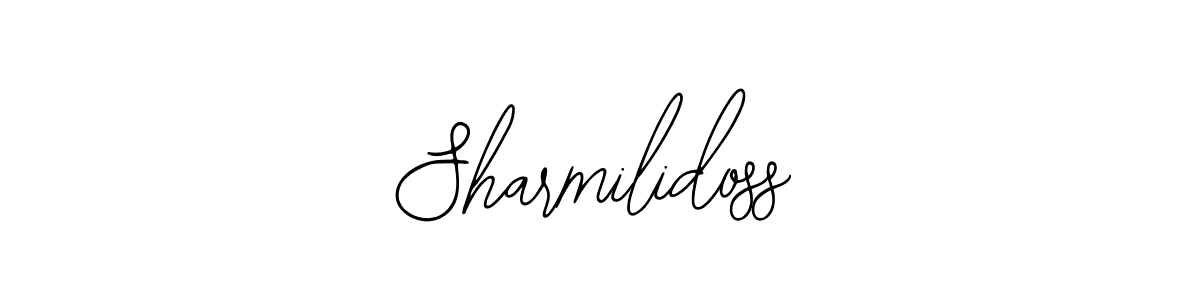 Also You can easily find your signature by using the search form. We will create Sharmilidoss name handwritten signature images for you free of cost using Bearetta-2O07w sign style. Sharmilidoss signature style 12 images and pictures png