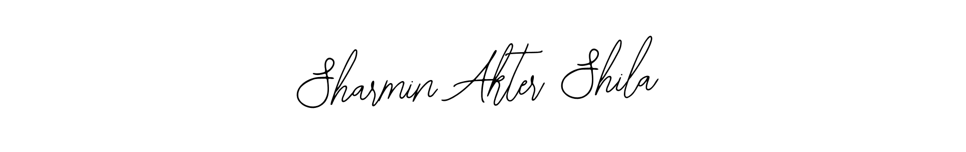 Also You can easily find your signature by using the search form. We will create Sharmin Akter Shila name handwritten signature images for you free of cost using Bearetta-2O07w sign style. Sharmin Akter Shila signature style 12 images and pictures png