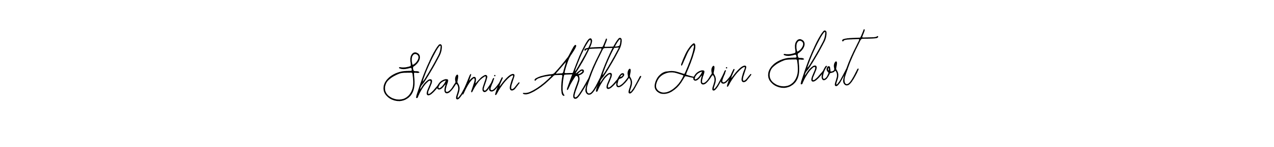 Design your own signature with our free online signature maker. With this signature software, you can create a handwritten (Bearetta-2O07w) signature for name Sharmin Akther Jarin Short. Sharmin Akther Jarin Short signature style 12 images and pictures png