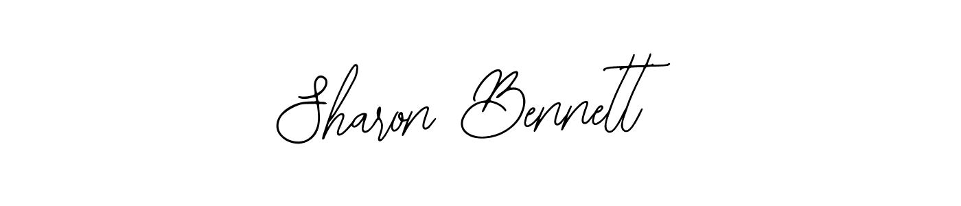 This is the best signature style for the Sharon Bennett name. Also you like these signature font (Bearetta-2O07w). Mix name signature. Sharon Bennett signature style 12 images and pictures png