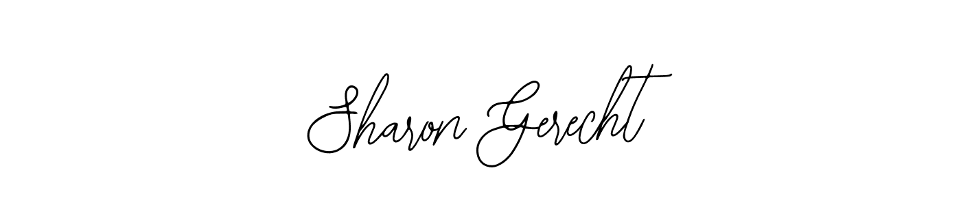 Make a beautiful signature design for name Sharon Gerecht. With this signature (Bearetta-2O07w) style, you can create a handwritten signature for free. Sharon Gerecht signature style 12 images and pictures png