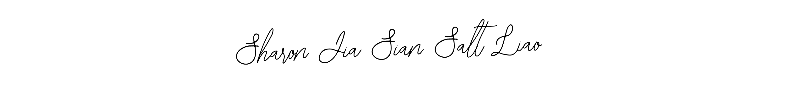 You should practise on your own different ways (Bearetta-2O07w) to write your name (Sharon Jia Sian Salt Liao) in signature. don't let someone else do it for you. Sharon Jia Sian Salt Liao signature style 12 images and pictures png
