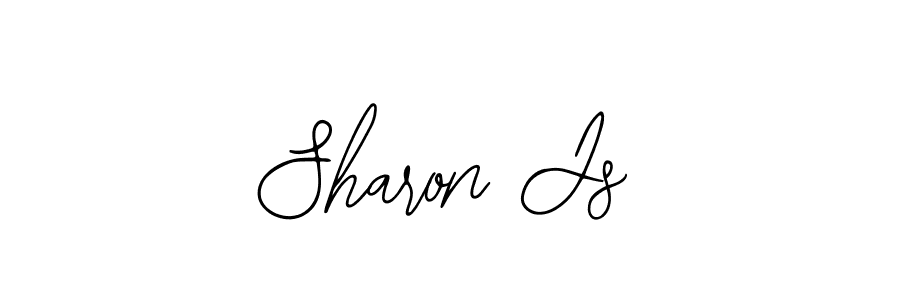 Create a beautiful signature design for name Sharon Js. With this signature (Bearetta-2O07w) fonts, you can make a handwritten signature for free. Sharon Js signature style 12 images and pictures png