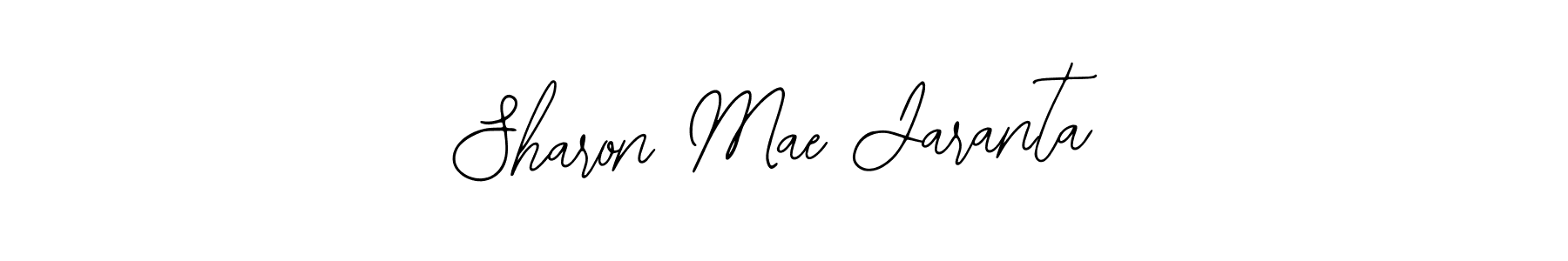 Use a signature maker to create a handwritten signature online. With this signature software, you can design (Bearetta-2O07w) your own signature for name Sharon Mae Jaranta. Sharon Mae Jaranta signature style 12 images and pictures png