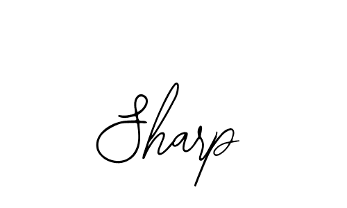 Design your own signature with our free online signature maker. With this signature software, you can create a handwritten (Bearetta-2O07w) signature for name Sharp. Sharp signature style 12 images and pictures png