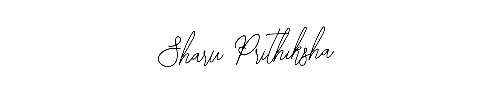 Design your own signature with our free online signature maker. With this signature software, you can create a handwritten (Bearetta-2O07w) signature for name Sharu Prithiksha. Sharu Prithiksha signature style 12 images and pictures png