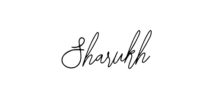 Make a beautiful signature design for name Sharukh. With this signature (Bearetta-2O07w) style, you can create a handwritten signature for free. Sharukh signature style 12 images and pictures png