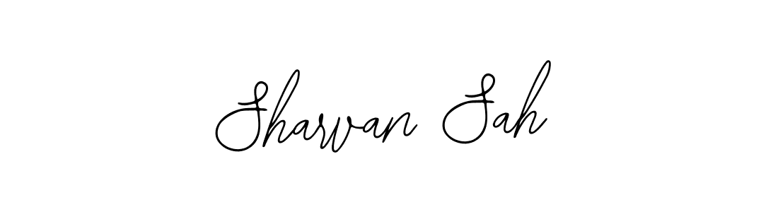 Use a signature maker to create a handwritten signature online. With this signature software, you can design (Bearetta-2O07w) your own signature for name Sharvan Sah. Sharvan Sah signature style 12 images and pictures png