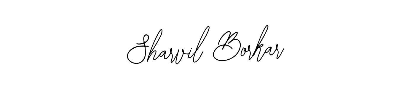 The best way (Bearetta-2O07w) to make a short signature is to pick only two or three words in your name. The name Sharvil Borkar include a total of six letters. For converting this name. Sharvil Borkar signature style 12 images and pictures png