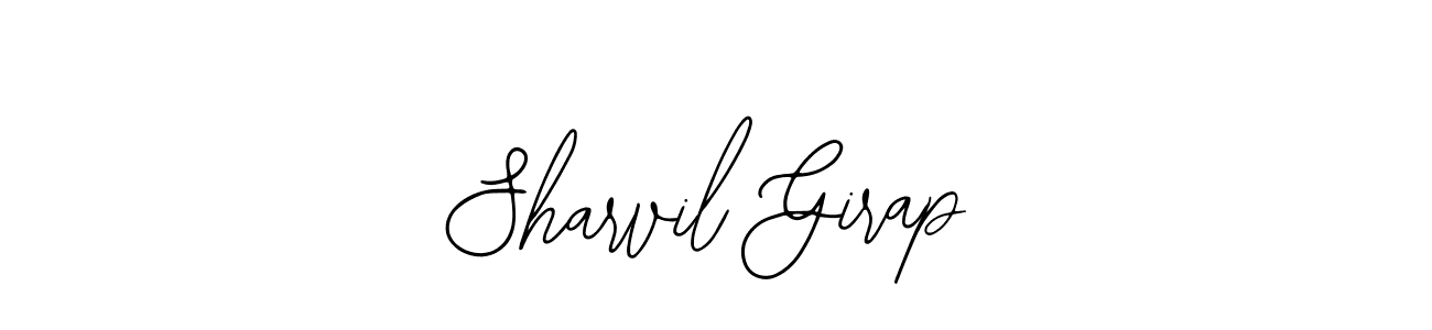 Make a short Sharvil Girap signature style. Manage your documents anywhere anytime using Bearetta-2O07w. Create and add eSignatures, submit forms, share and send files easily. Sharvil Girap signature style 12 images and pictures png