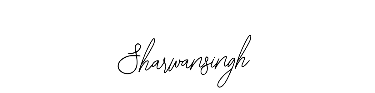 You should practise on your own different ways (Bearetta-2O07w) to write your name (Sharwansingh) in signature. don't let someone else do it for you. Sharwansingh signature style 12 images and pictures png