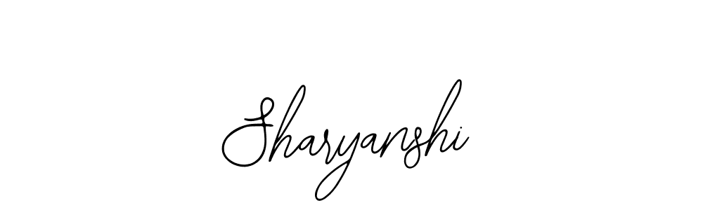 How to Draw Sharyanshi signature style? Bearetta-2O07w is a latest design signature styles for name Sharyanshi. Sharyanshi signature style 12 images and pictures png