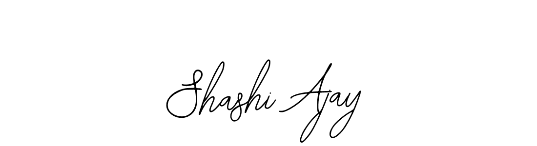 Design your own signature with our free online signature maker. With this signature software, you can create a handwritten (Bearetta-2O07w) signature for name Shashi Ajay. Shashi Ajay signature style 12 images and pictures png