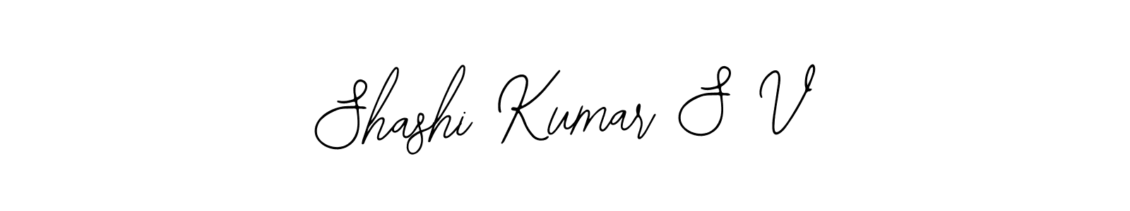 Also we have Shashi Kumar S V name is the best signature style. Create professional handwritten signature collection using Bearetta-2O07w autograph style. Shashi Kumar S V signature style 12 images and pictures png
