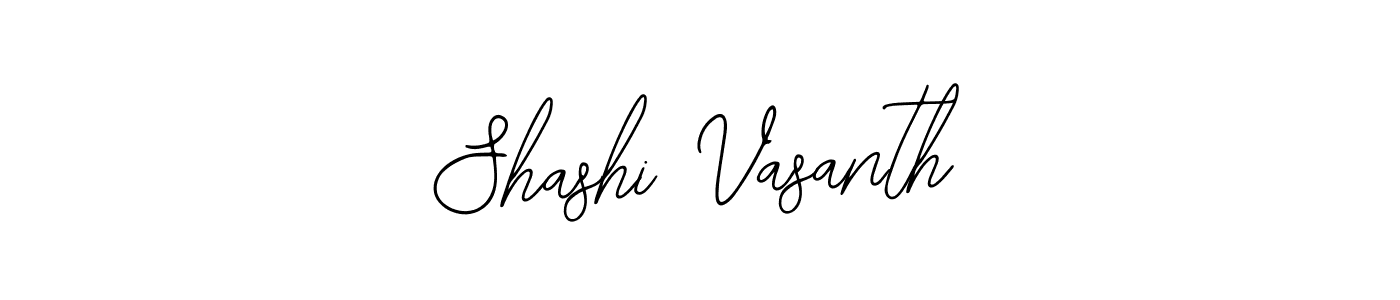 Use a signature maker to create a handwritten signature online. With this signature software, you can design (Bearetta-2O07w) your own signature for name Shashi Vasanth. Shashi Vasanth signature style 12 images and pictures png