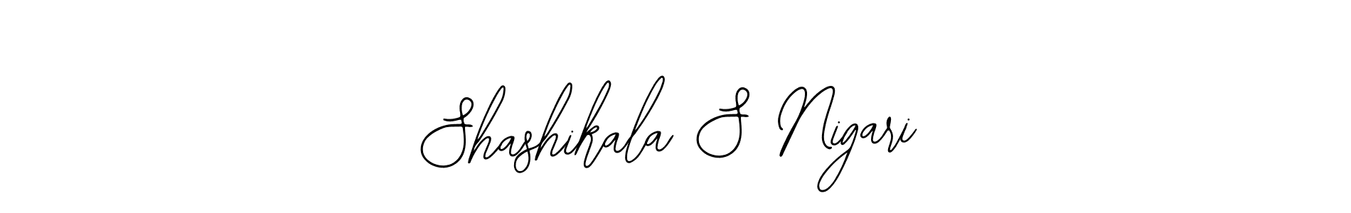 How to make Shashikala S Nigari signature? Bearetta-2O07w is a professional autograph style. Create handwritten signature for Shashikala S Nigari name. Shashikala S Nigari signature style 12 images and pictures png