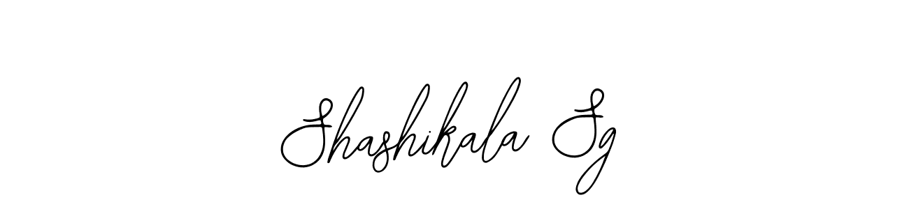 Make a beautiful signature design for name Shashikala Sg. Use this online signature maker to create a handwritten signature for free. Shashikala Sg signature style 12 images and pictures png