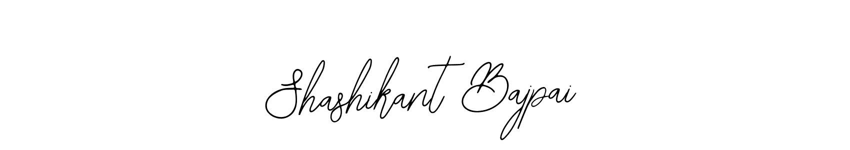 Make a beautiful signature design for name Shashikant Bajpai. With this signature (Bearetta-2O07w) style, you can create a handwritten signature for free. Shashikant Bajpai signature style 12 images and pictures png