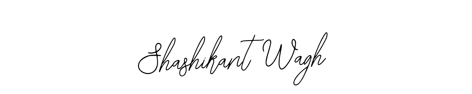 Make a beautiful signature design for name Shashikant Wagh. With this signature (Bearetta-2O07w) style, you can create a handwritten signature for free. Shashikant Wagh signature style 12 images and pictures png