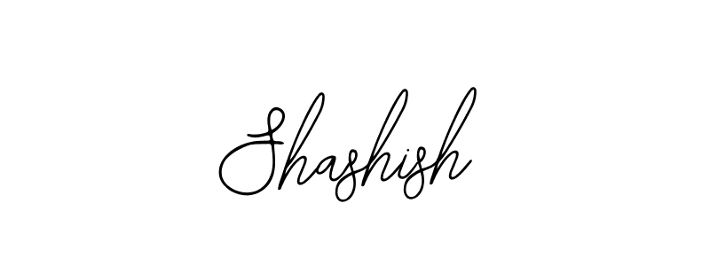 How to make Shashish name signature. Use Bearetta-2O07w style for creating short signs online. This is the latest handwritten sign. Shashish signature style 12 images and pictures png