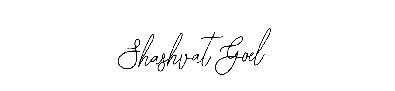 Shashvat Goel stylish signature style. Best Handwritten Sign (Bearetta-2O07w) for my name. Handwritten Signature Collection Ideas for my name Shashvat Goel. Shashvat Goel signature style 12 images and pictures png