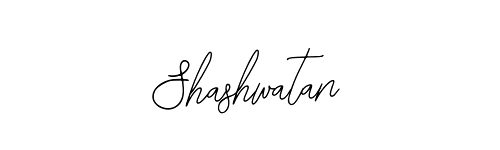 How to make Shashwatan name signature. Use Bearetta-2O07w style for creating short signs online. This is the latest handwritten sign. Shashwatan signature style 12 images and pictures png