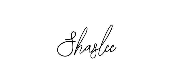 Shaslee stylish signature style. Best Handwritten Sign (Bearetta-2O07w) for my name. Handwritten Signature Collection Ideas for my name Shaslee. Shaslee signature style 12 images and pictures png