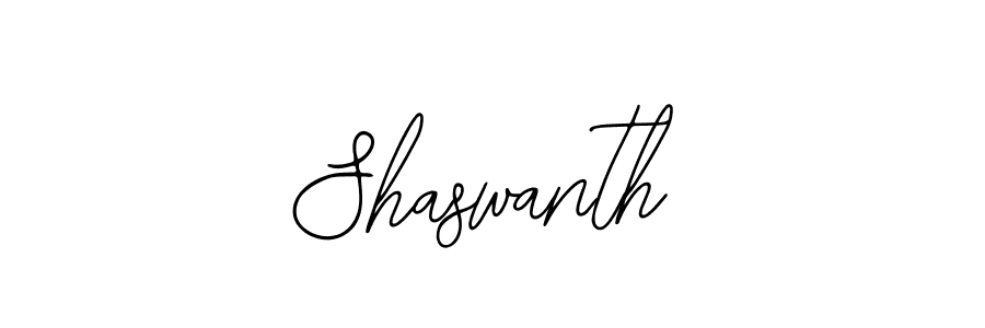 Use a signature maker to create a handwritten signature online. With this signature software, you can design (Bearetta-2O07w) your own signature for name Shaswanth. Shaswanth signature style 12 images and pictures png