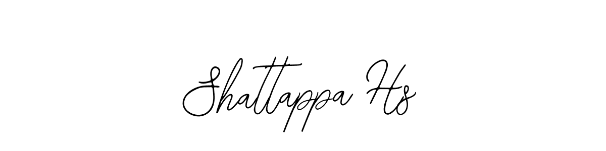 Also we have Shattappa Hs name is the best signature style. Create professional handwritten signature collection using Bearetta-2O07w autograph style. Shattappa Hs signature style 12 images and pictures png