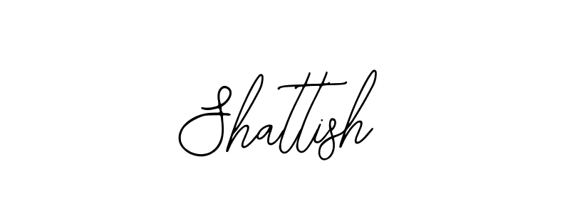 Use a signature maker to create a handwritten signature online. With this signature software, you can design (Bearetta-2O07w) your own signature for name Shattish. Shattish signature style 12 images and pictures png