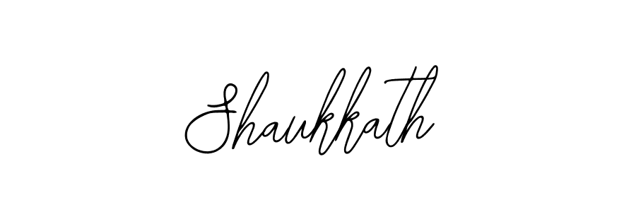 Use a signature maker to create a handwritten signature online. With this signature software, you can design (Bearetta-2O07w) your own signature for name Shaukkath. Shaukkath signature style 12 images and pictures png