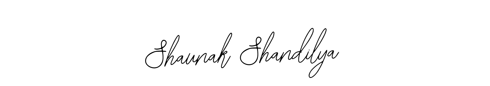 Create a beautiful signature design for name Shaunak Shandilya. With this signature (Bearetta-2O07w) fonts, you can make a handwritten signature for free. Shaunak Shandilya signature style 12 images and pictures png