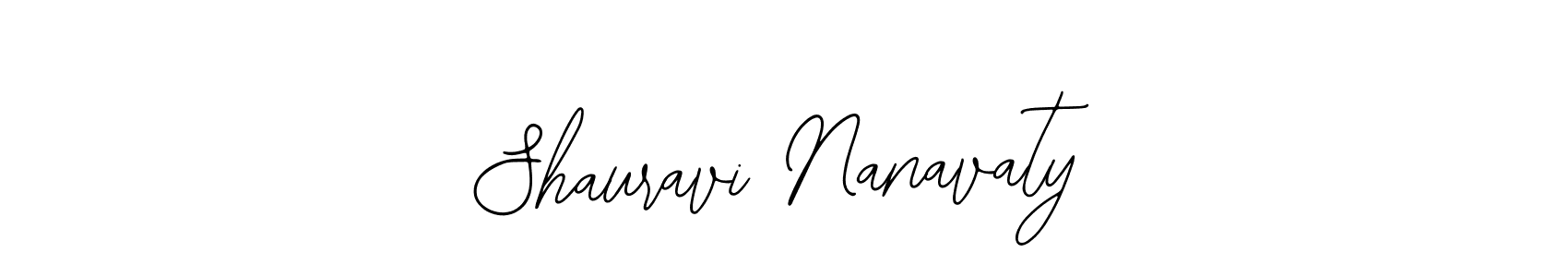 if you are searching for the best signature style for your name Shauravi Nanavaty. so please give up your signature search. here we have designed multiple signature styles  using Bearetta-2O07w. Shauravi Nanavaty signature style 12 images and pictures png