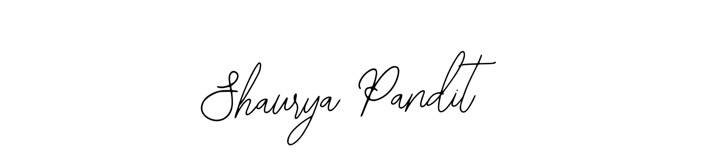 Design your own signature with our free online signature maker. With this signature software, you can create a handwritten (Bearetta-2O07w) signature for name Shaurya Pandit. Shaurya Pandit signature style 12 images and pictures png