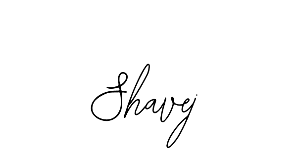 How to make Shavej signature? Bearetta-2O07w is a professional autograph style. Create handwritten signature for Shavej name. Shavej signature style 12 images and pictures png