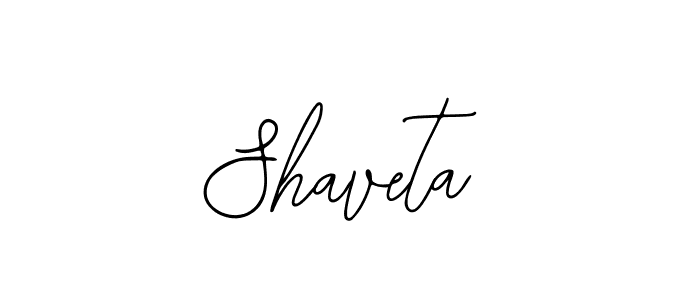 How to make Shaveta signature? Bearetta-2O07w is a professional autograph style. Create handwritten signature for Shaveta name. Shaveta signature style 12 images and pictures png