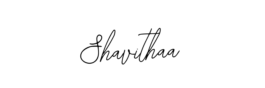 How to make Shavithaa signature? Bearetta-2O07w is a professional autograph style. Create handwritten signature for Shavithaa name. Shavithaa signature style 12 images and pictures png