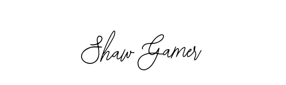 See photos of Shaw Gamer official signature by Spectra . Check more albums & portfolios. Read reviews & check more about Bearetta-2O07w font. Shaw Gamer signature style 12 images and pictures png