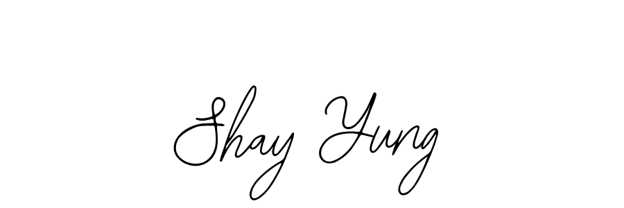 See photos of Shay Yung official signature by Spectra . Check more albums & portfolios. Read reviews & check more about Bearetta-2O07w font. Shay Yung signature style 12 images and pictures png