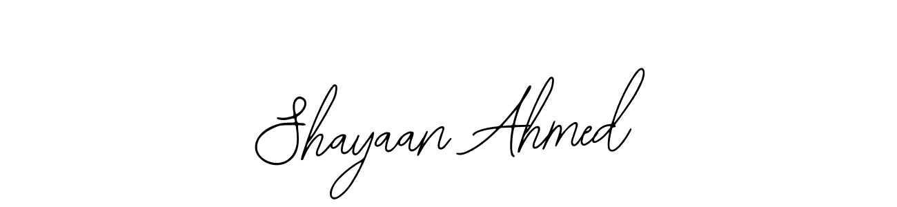 Once you've used our free online signature maker to create your best signature Bearetta-2O07w style, it's time to enjoy all of the benefits that Shayaan Ahmed name signing documents. Shayaan Ahmed signature style 12 images and pictures png