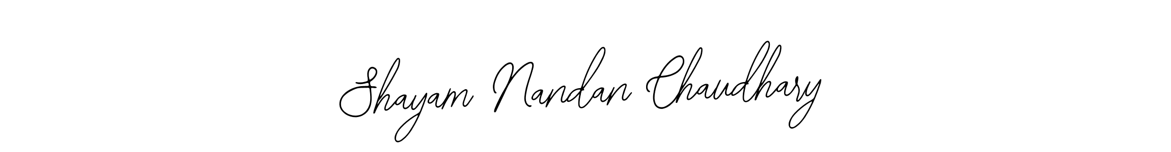 How to Draw Shayam Nandan Chaudhary signature style? Bearetta-2O07w is a latest design signature styles for name Shayam Nandan Chaudhary. Shayam Nandan Chaudhary signature style 12 images and pictures png