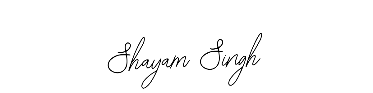 How to make Shayam Singh signature? Bearetta-2O07w is a professional autograph style. Create handwritten signature for Shayam Singh name. Shayam Singh signature style 12 images and pictures png