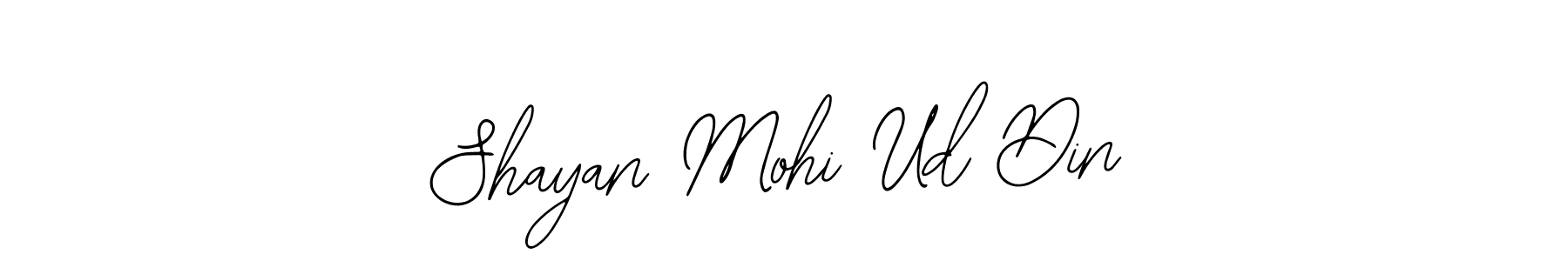 Make a beautiful signature design for name Shayan Mohi Ud Din. Use this online signature maker to create a handwritten signature for free. Shayan Mohi Ud Din signature style 12 images and pictures png