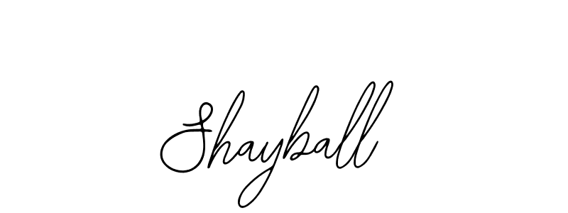 Also we have Shayball name is the best signature style. Create professional handwritten signature collection using Bearetta-2O07w autograph style. Shayball signature style 12 images and pictures png