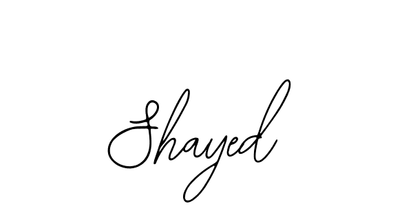 Make a beautiful signature design for name Shayed. With this signature (Bearetta-2O07w) style, you can create a handwritten signature for free. Shayed signature style 12 images and pictures png
