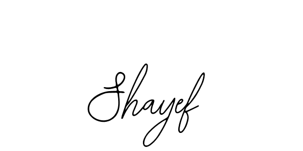 Make a beautiful signature design for name Shayef. Use this online signature maker to create a handwritten signature for free. Shayef signature style 12 images and pictures png