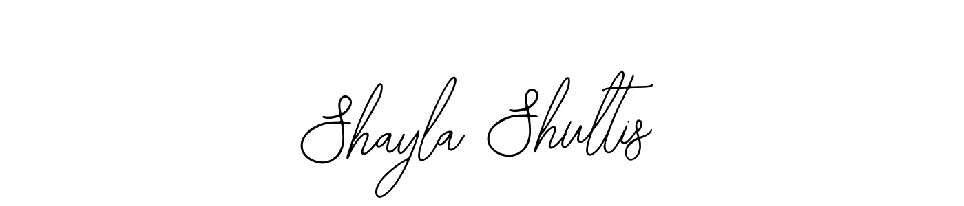 Bearetta-2O07w is a professional signature style that is perfect for those who want to add a touch of class to their signature. It is also a great choice for those who want to make their signature more unique. Get Shayla Shultis name to fancy signature for free. Shayla Shultis signature style 12 images and pictures png