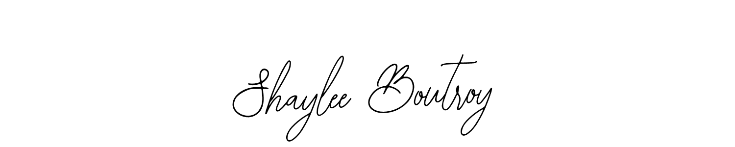 Make a beautiful signature design for name Shaylee Boutroy. Use this online signature maker to create a handwritten signature for free. Shaylee Boutroy signature style 12 images and pictures png